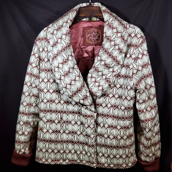 SkunkFunk Puffer Collar Jacket